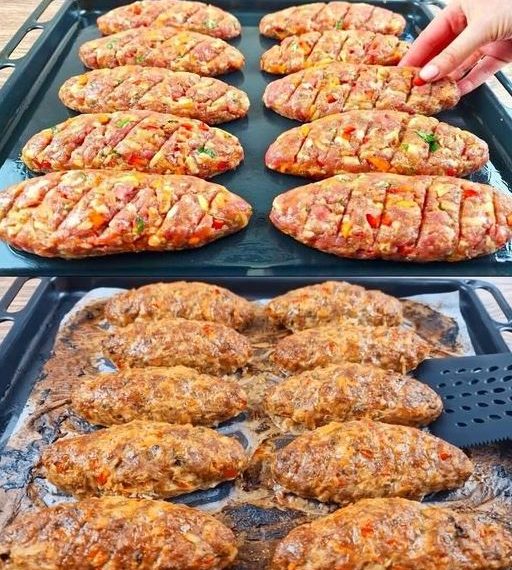 Besser als Frikaddeln das backe ich sicher 2x pro Woche nur 850g Hackfleisch