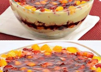 Ich habe dieses köstliche Dessert zubereitet