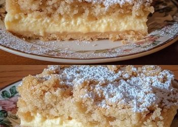 Streuselkuchen mit Vanillepudding backe ich sicher 2x pro Woche!