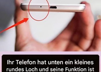 Viele Leute wissen immer noch nicht, wie nützlich dieses kleine Loch im Telefon ist