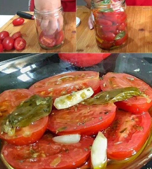 Tomaten in Öl: das Rezept für eine schnelle und immer fertige Beilage