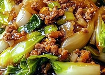 Das brate ich jede Woche, Chinakohl mit 200g Hackfleisch!