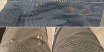 So entfernen Sie Bleichflecken von Stoffen mit 2 Tipps