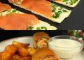 Leckeres Rezept: Lachs-Blätterteig mit Kartoffelsalat