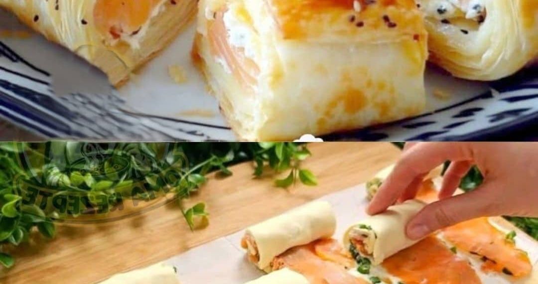 *Blätterteig Räucherlachsröllchen – Ein köstlicher Snack für jede Gelegenheit!