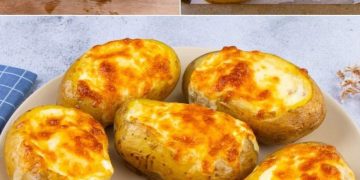 Gefüllte Kartoffeln: ein Gericht, das so gut ist, dass es sich lohnt, es zu probieren