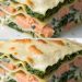 Lachs Spinat Lasagne mit Frischkäse