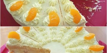 Mandarinen im Paradies, Blitztorte mit Suchtfaktor!