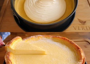 Der cremigste Käsekuchen in 10 Minuten! So zart, dass er auf der Zunge zergeht