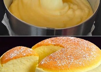 Japanischer Soufflé-Käsekuchen