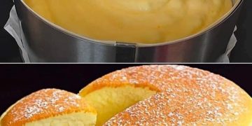 Japanischer Soufflé-Käsekuchen