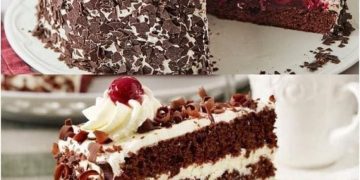 Schwarzwälder Blechkuchen – Ein Traum aus Schokolade, Kirschen und Sahne
