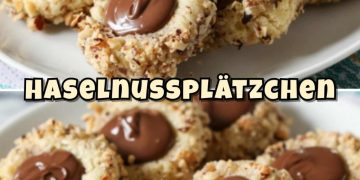 Haselnussplätzchen
