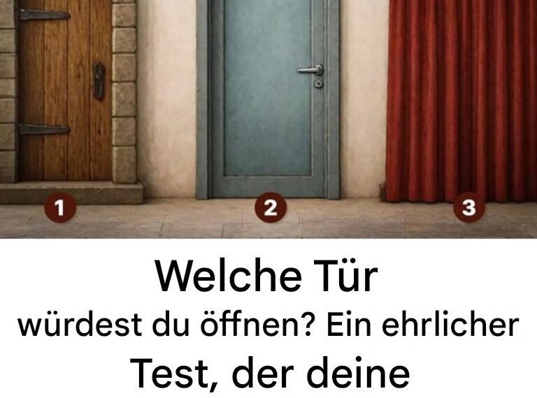 Welche Tür würdest du öffnen? Ein ehrlicher Test, der deine Persönlichkeit vollständig offenbart.