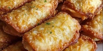 Golden, knusprig und gefüllt mit cremiger Krabbenkäse-Köstlichkeit – diese Frühlingsrollen sind die perfekte Party-Vorspeise oder ein Snack