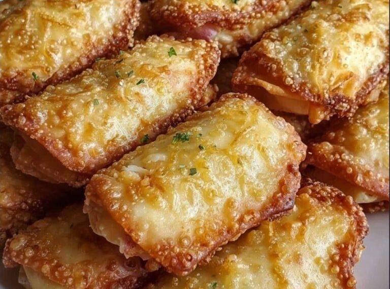 Golden, knusprig und gefüllt mit cremiger Krabbenkäse-Köstlichkeit – diese Frühlingsrollen sind die perfekte Party-Vorspeise oder ein Snack