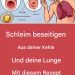 Befreien Sie Hals und Lunge mit diesem Rezept von Schleim nur 2 Zutaten