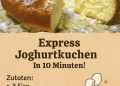 So einfach und trotzdem unfassbar lecker – Express-Joghurtkuchen