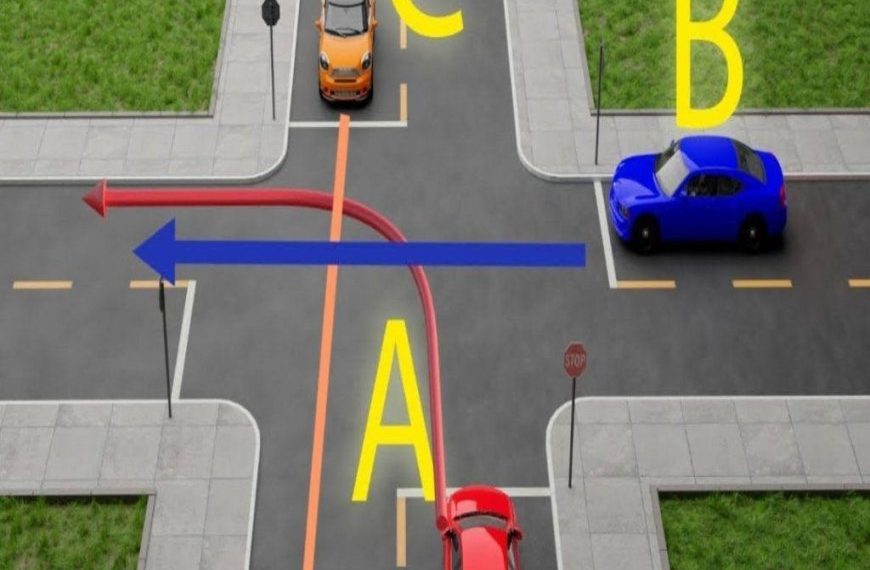 Welches Auto hat Vorfahrt? Selbst die erfahrensten Fahrer werden verwirrt sein.