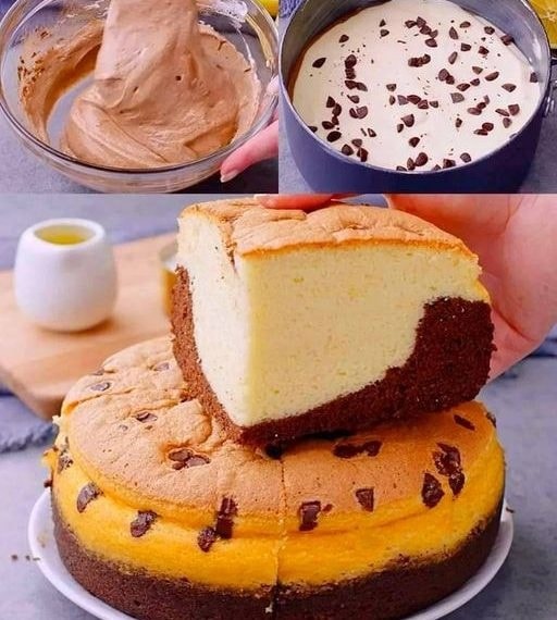 Omas fluffiger Schokoladenkuchen