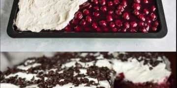 Boahh wie das schmeckt! – Schwarzwälder Kirsch vom Blech Rezept