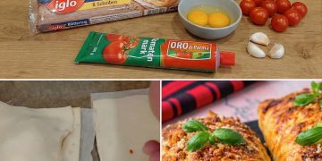 Pilz Schinken Blätterteig: Knusprig, cremig und unwiderstehlich