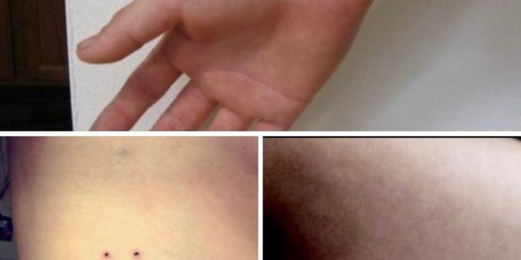 Wenn Sie jemanden mit diesen Tätowierungen sehen, rufen Sie die Polizei