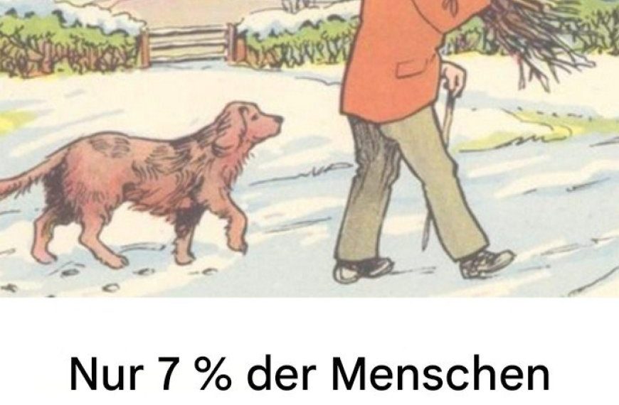 Wo ist der Fehler im Bild? Nur wer sehr aufmerksam ist, kann es finden!